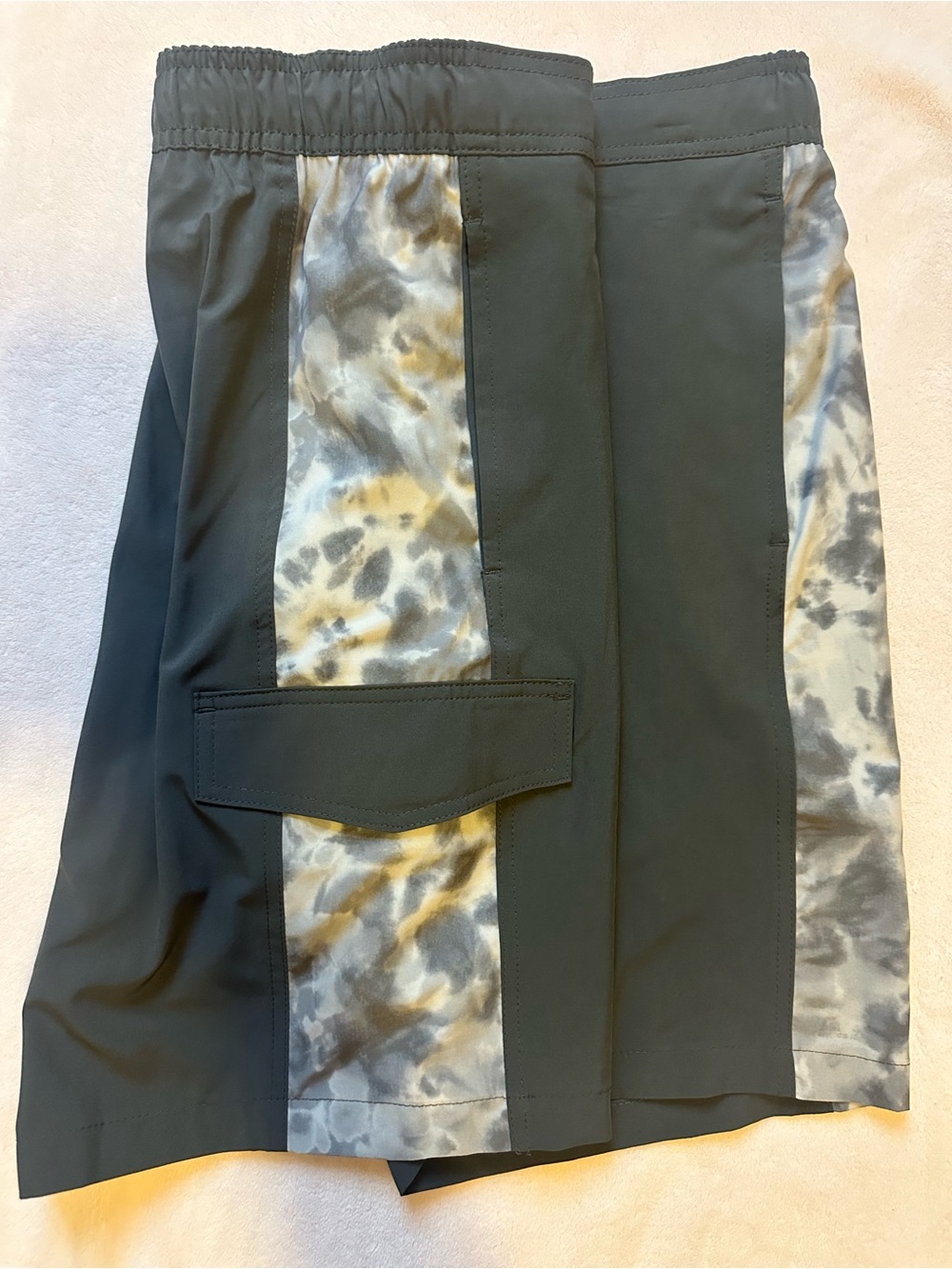 Men's Grey Swim Trunks - Picture 2 of 4